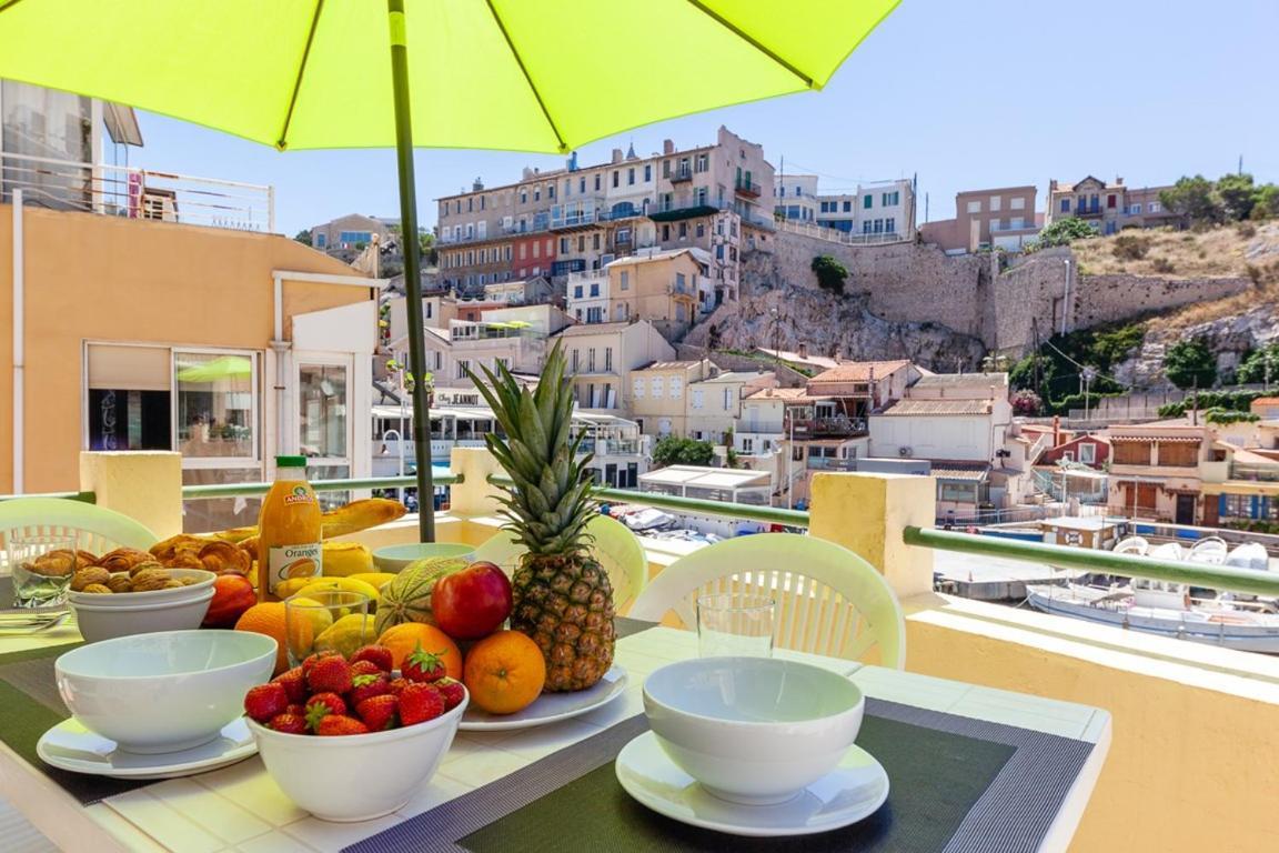 Au Vallon -Terrasse De Reve Au Vallon Des Auffes Марсель Экстерьер фото